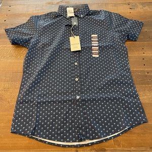 Heritage Performance Woven Shirt - 4 Way Stretch - Men’s Medium - Summer Spring